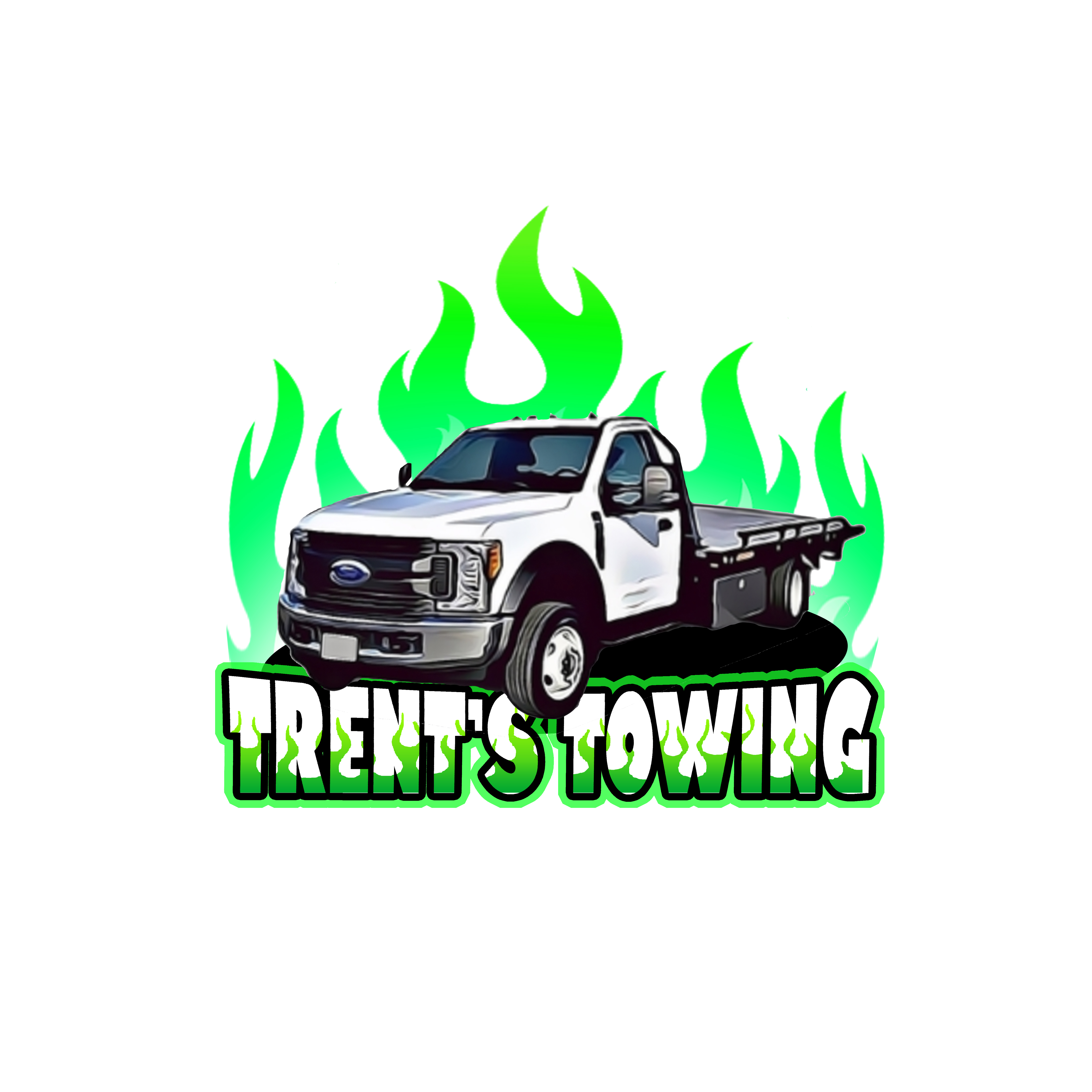 Trent's Towing tow truck on a service call in Kalamazoo County, MI
