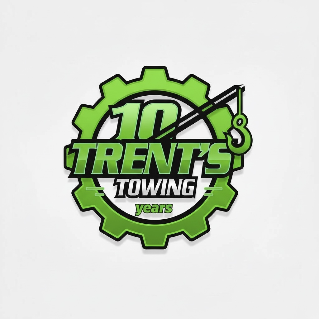 Trent's Towing providing roadside assistance to a stranded vehicle near Kalamazoo